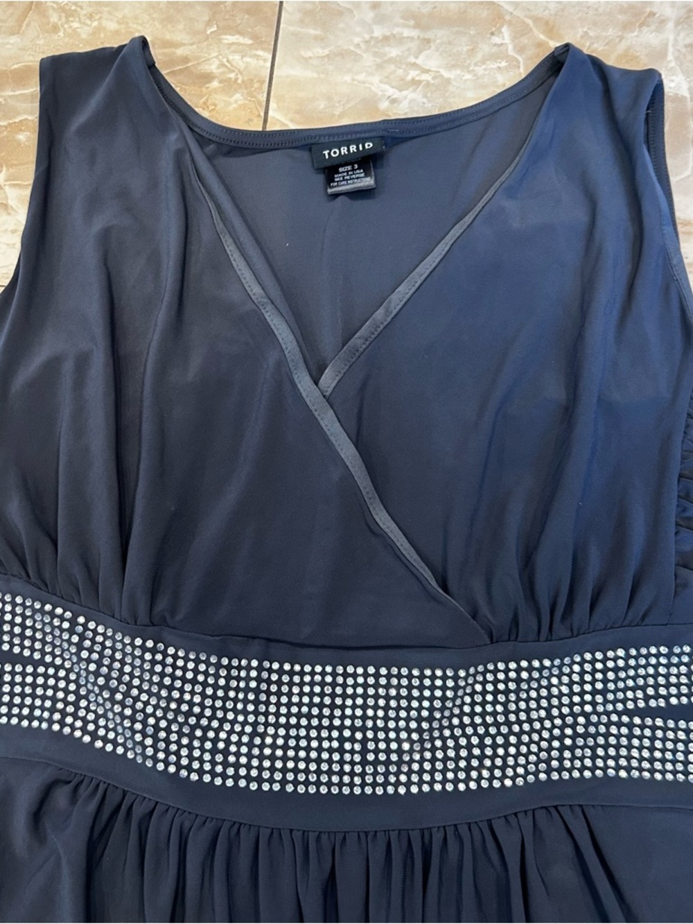 Torrid Rhinestone Blouse (US 3x) - Picture 3 of 4